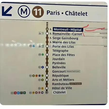 Partage Avec Jardin - Metro 11 & 9 Montreuil (Seine-Saint-Denis)